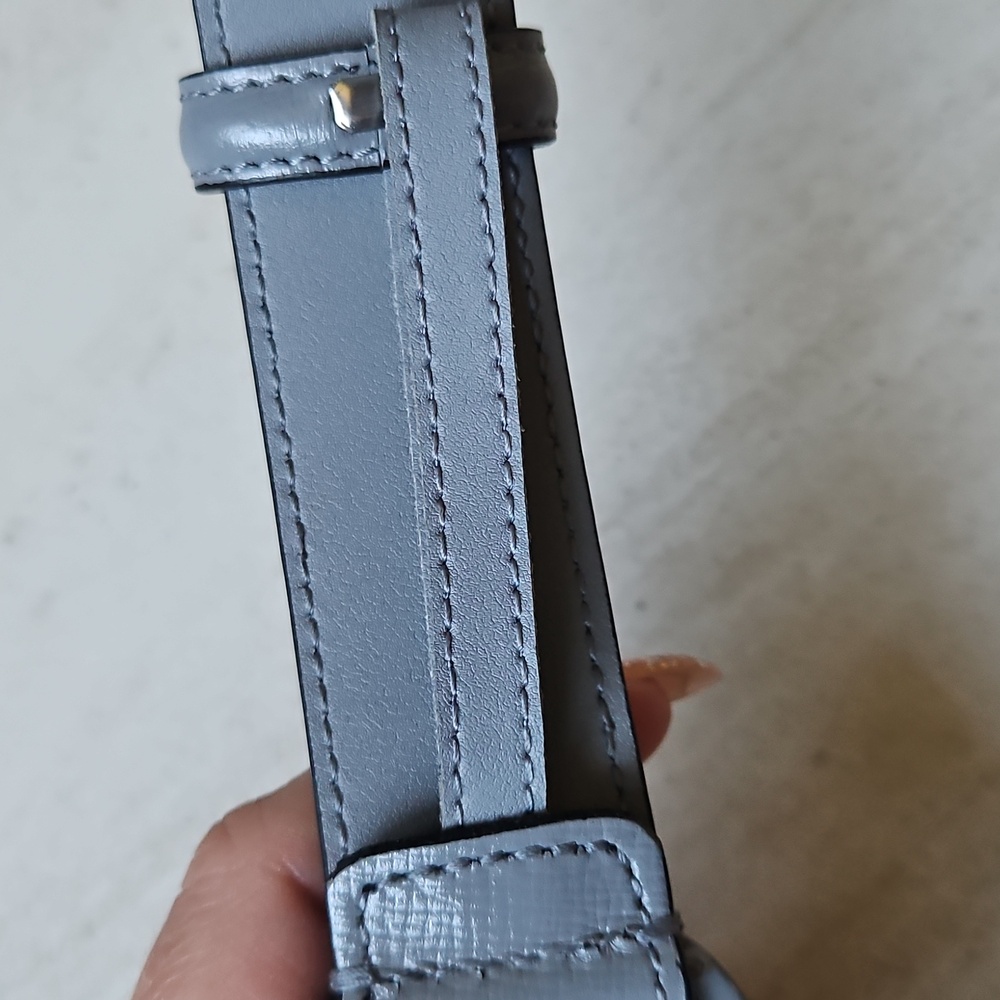 NWT Gucci Gray Leather Marmont GG Belt [Size 65cm / 26in] - Picture 4 of 6